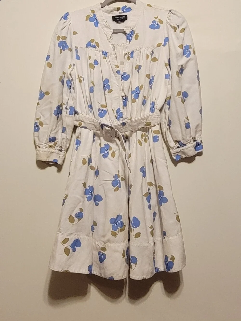 Kate Spade New York Painterly Bouquet Shirt Dress Women Size 2